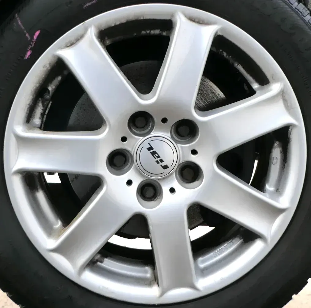 1x Felge Alufelge Alu VW Golf 5 Touran 7jx16 H2 ET49  RIAL KBA 45567   1 - Bild 1