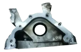 Dichtflansch Abdeckung Kurbelwelle Audi Seat Skoda Passat Golf VW 038103153Q - Bild 2