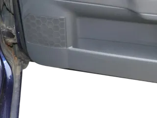 1x VW Polo 9N 9N3 Türverkleidung Verkleidung Tür vorne rechts 4/5-Türer dunkel - Bild 5