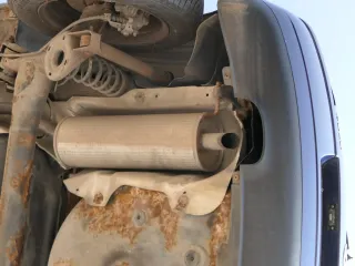 VW Polo 9N Ibiza 6L Auspuff Endschalldämpfer hinten 1,4 BKY BBY - Bild 1