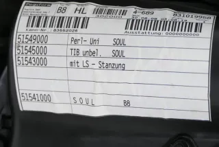 Audi A4 8K B8 Türverkleidung Verkleidung Tür hinten links schwarz soul - Bild 2