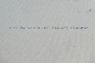 VW Caddy 2k Himmel Innenraum Decke Dachhimmel Dach oben grau hinten - Bild 5