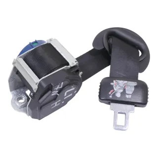 VW Sharan 7N Gurt hinten links 7N0857811 3.Sitzreihe schwarz - Bild 1