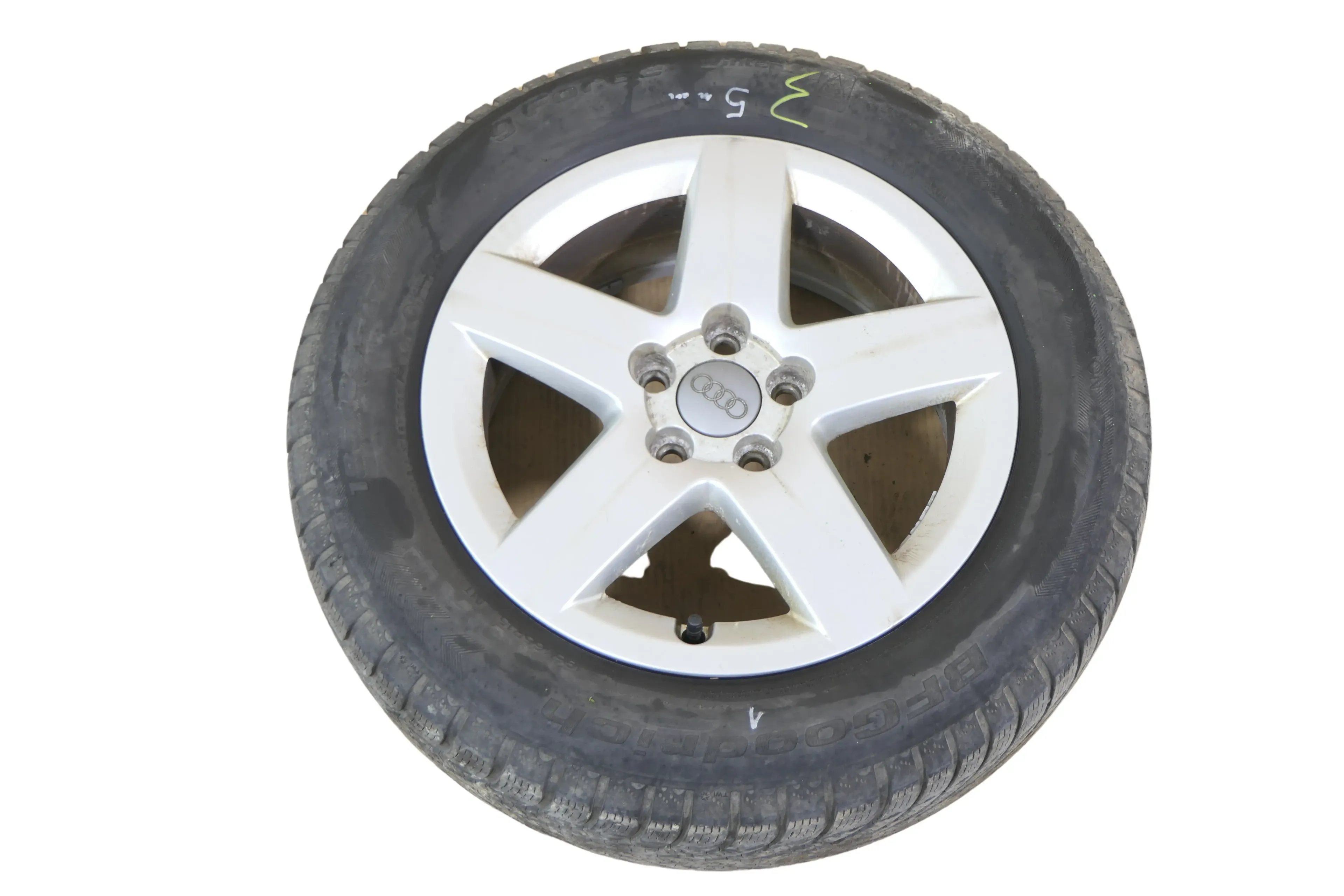 1x Felge Alufelge original Audi A3 8L 6jx15H2 ET38 8L0601025P Ersatzrad 195/65 R - Bild 1