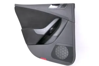 VW Passat 3C Kombi Türverkleidung Verkleidung Tür hinten links schwarz - Bild 4