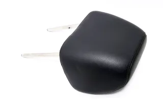 VW Passat 3C Kopfstütze Sitz Sitze vorne rechts oder links schwarz Leder X - Bild 3