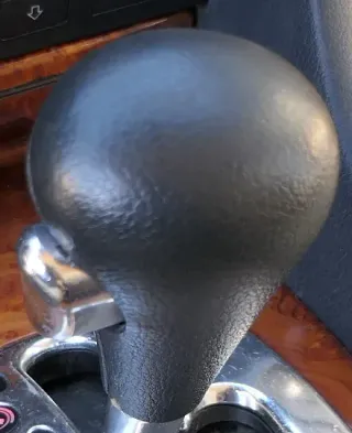 Audi A6 4B Griff Knopf Automatik Schaltknauf Schalthebel Leder schwarz soul - Bild 2