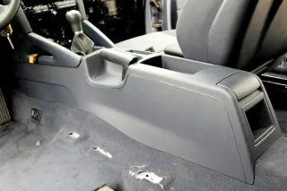 Audi A3 8P Mitteltunnel hinten Verkleidung um Handbremse Konsole - schwarz - Bild 2