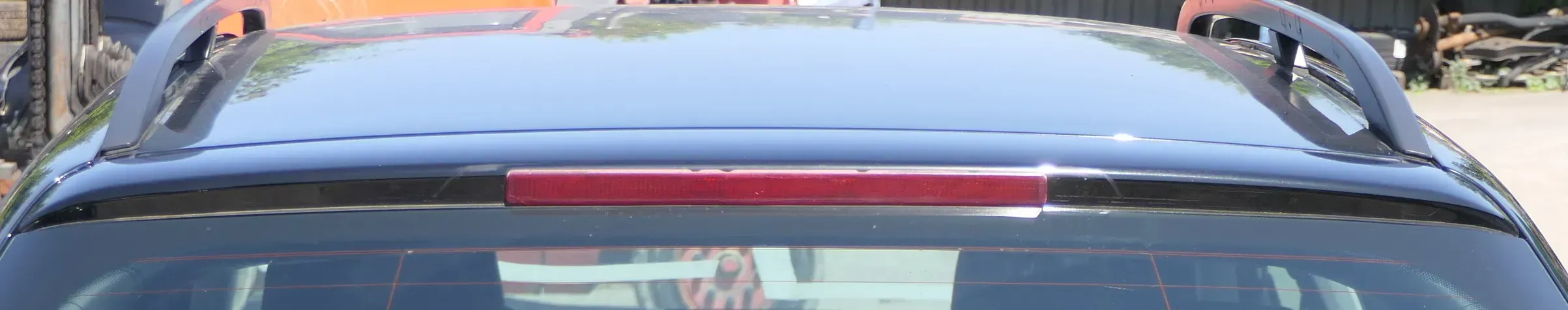 Audi A4 8E B7 Dachreling Reling Dach beide rechts + links Reeling schwarz - Bild 1
