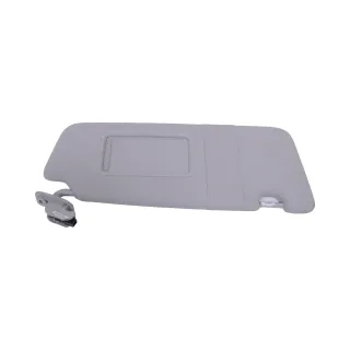 Audi A3 8P Sonnenblende rechts vorne 8P0857552A 9V4 silber grau beleuchtet - Bild 1