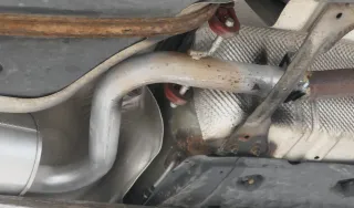 VW Touran Auspuff Endschalldämpfer hinten 2,0 FSI Motor BLX BMY BLR Mittelschall - Bild 5