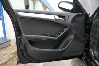 1x A4 8K B8 Türverkleidung Verkleidung Tür vorne links schwarz Stoff schwarz - Bild 1