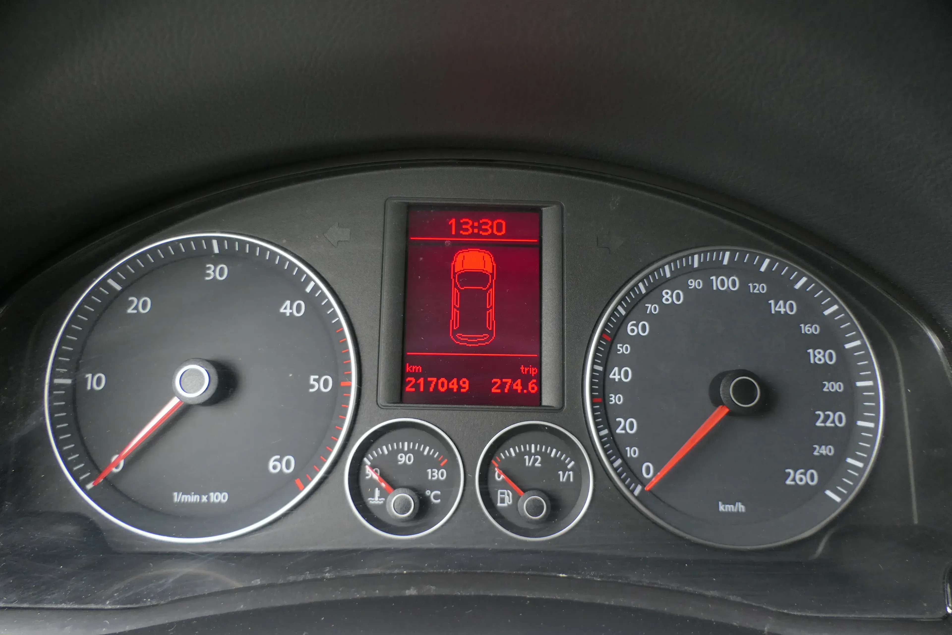 VW Golf 5 1K 5M Plus Tacho Tachometer 1K0920874B 1.9TDI 2.0 TDI Diesel 217.000km - Bild 1