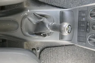 VW Lupo Polo 6N2 Schaltknauf Schaltsack Schaltung Schaltknüppel schwarz Leder - Bild 6