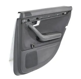 1x Audi A4 8E B6 Türverkleidung Verkleidung Tür hinten rechts schwarz - Bild 4