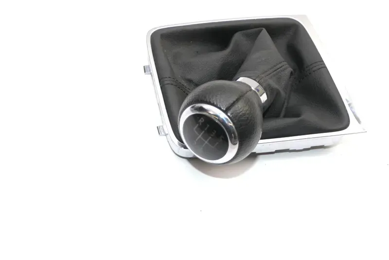 VW Passat 3C 5-Gang Schaltknauf Schaltsack Schaltung Schaltknüppel original Scha - Bild 1