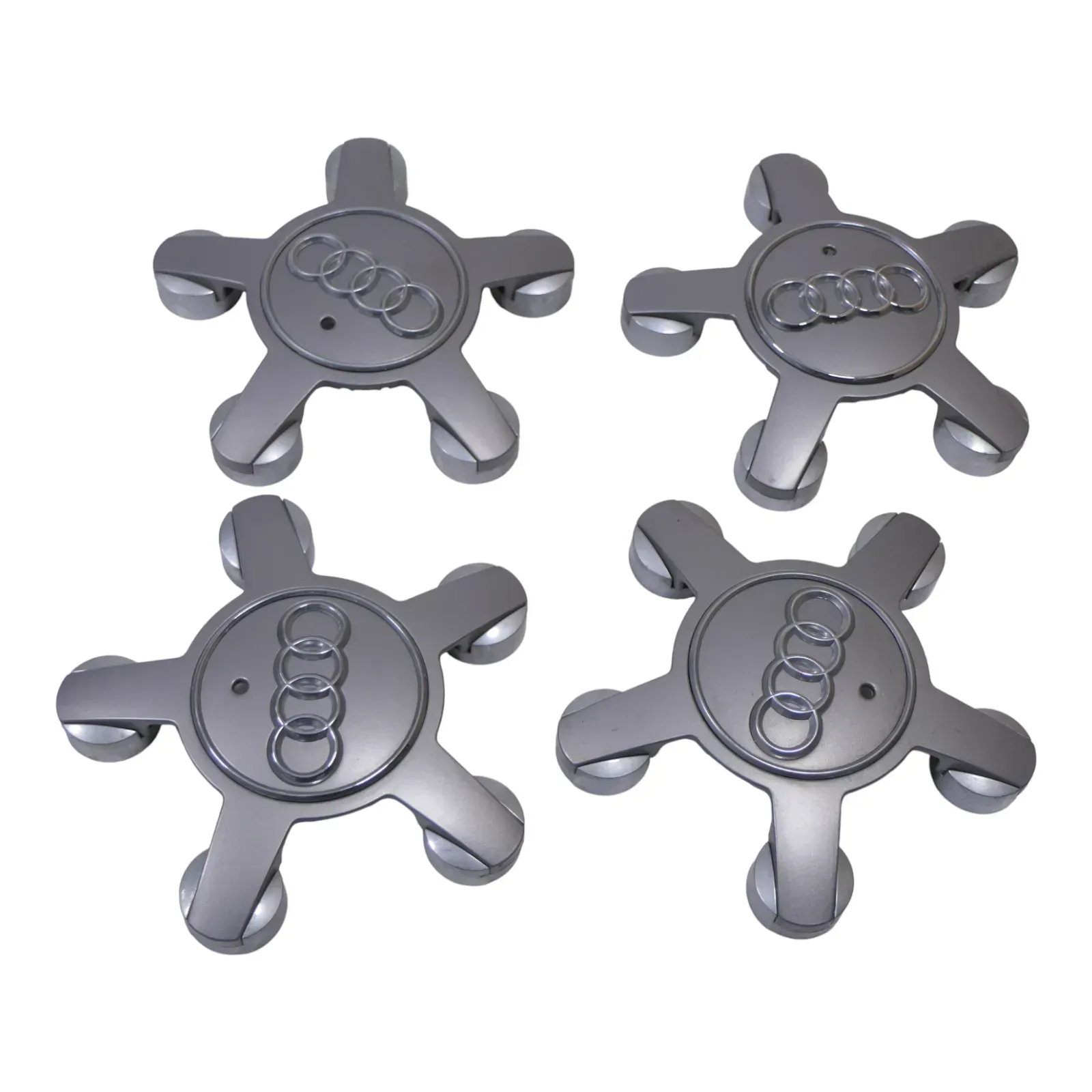 4x Audi A4 A5 A6  Alufelge Deckel Radkappe 4F0601165N ORIGINAL von NEUFAHRZEUG - Bild 1