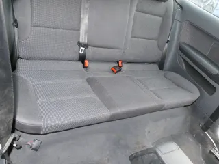 Audi A3 8P Sitz Rückbank Rücksitzbank hinten 2/3-Türer 3-Punkt-Gurt schwarz/grau - Bild 3