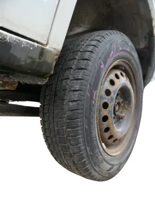 2x VW T4 Felgen Reifen 195/70 R15C 104/102R Winterreifen 6jx15H2 ET55 - 8mm - Bild 2