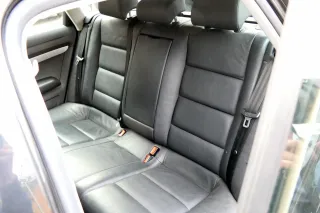 Aud A6 4F C6 Avant Kombi Sitze Sitz Rückbank hinten Leder Rücksitzbank schwarz - Bild 1