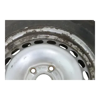 2x VW Golf 6 Caddy 195/65 R15 91V Sommerreifen Felgen 6jx15H2 ET47 ca. 5mm - Bild 3