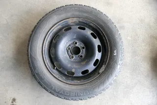 4x VW Golf 4 Bora 195/65 R15 91T Winterreifen M+S Reifen 6jx15H2 ET38 ca. 4-5mm - Bild 6