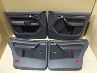 VW Touran 4x Türverkleidung Verkleidung Tür vorne +hinten links anthrazit Wurzel - Bild 9