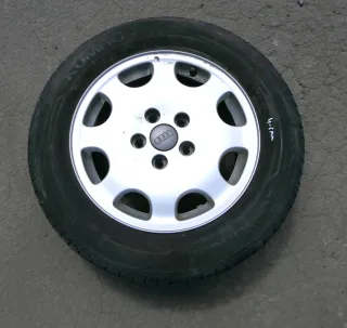 Audi A4 B5 A6 4B Alufelgen 205/60 R15 91H 6jx15H2 ET45 Reifen Felgen 5-6mm Ronal - Bild 8