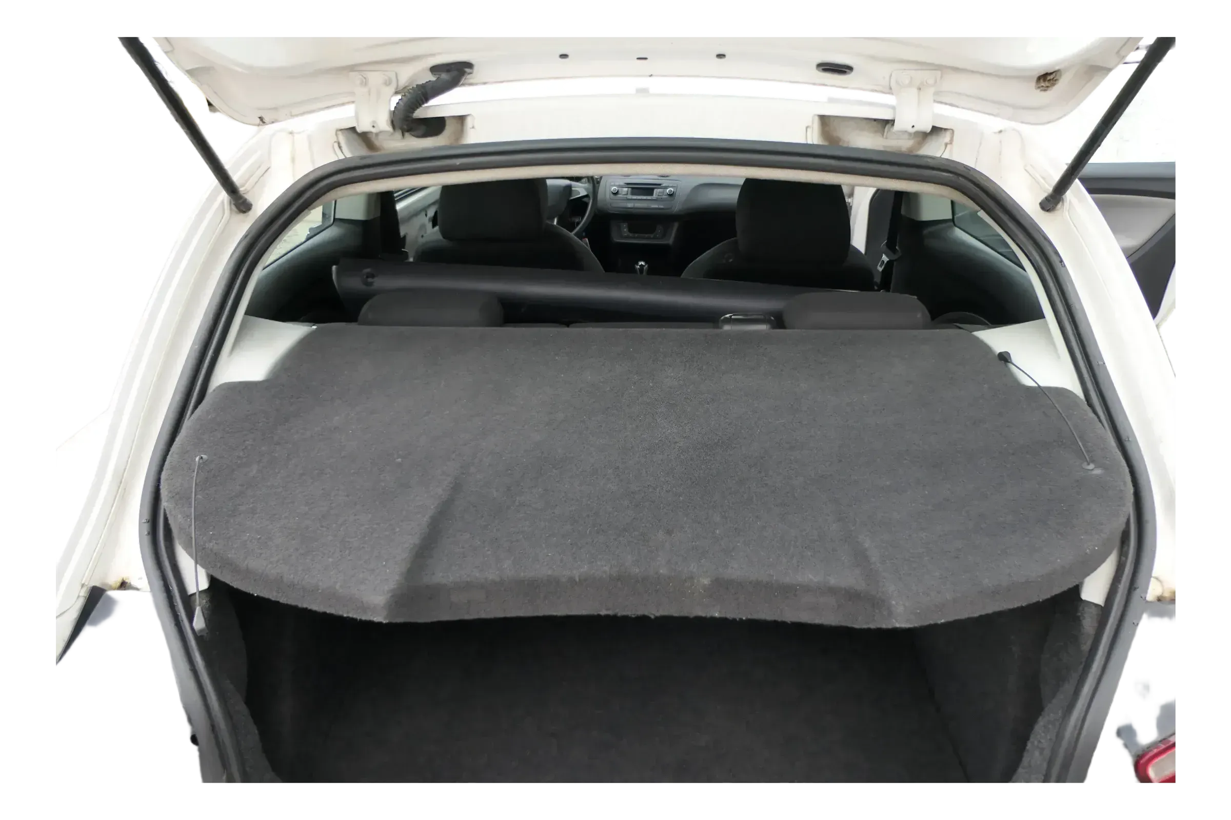 Seat Ibiza 6J Hutablage Abdeckung Kofferraum Abdeckung schwarz hinten 2/3-Türer - Bild 1
