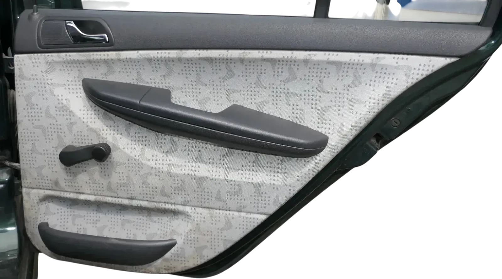 1x Fabia 6Y Kombi Türverkleidung Verkleidung Tür hinten rechts schwarz anthrazit - Bild 1