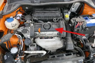 Seat Ibiza 6J Motorabdeckung Abdeckung Motor BTS 1,6 16V - Bild 1