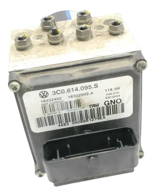 VW Passat 3C ABS Steuergerät Pumpe 3C0614095S 3C0 614 095 S 3C0614109A - Bild 3