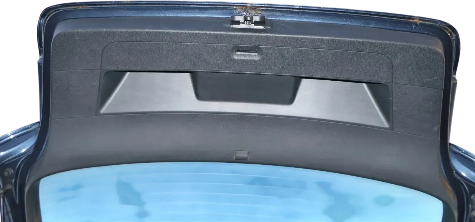 VW Golf 6 Limousine Heckklappenverkleidung Verkleidung Heckklappe schwarz - Bild 1