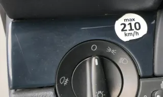 A4 8H Cabrio vorne Dekor Leisten Abdeckung um Lichtschalter blau indigo - Bild 2