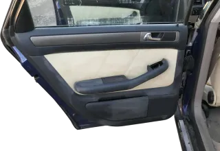 Audi A6 4B Türverkleidung Verkleidung Tür vorne hinten Leder besch melange beige - Bild 2