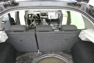 Seat Ibiza 6J Rückbank Rücksitzbank Sitz Sitzbank 3-Punkt Sitze -ohne Kopfstütze - Bild 2