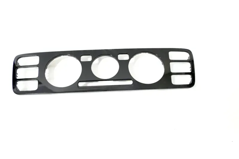 VW Up Mittelkonsole Verkleidung um Heizungsbedienteil Dekor 1S0820075A schwarz - Bild 1