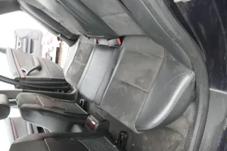 Audi A4 B6 B7 8E Avant Sitz Rückbank Rücksitzbank hinten Leder schwarz Alcantara - Bild 3