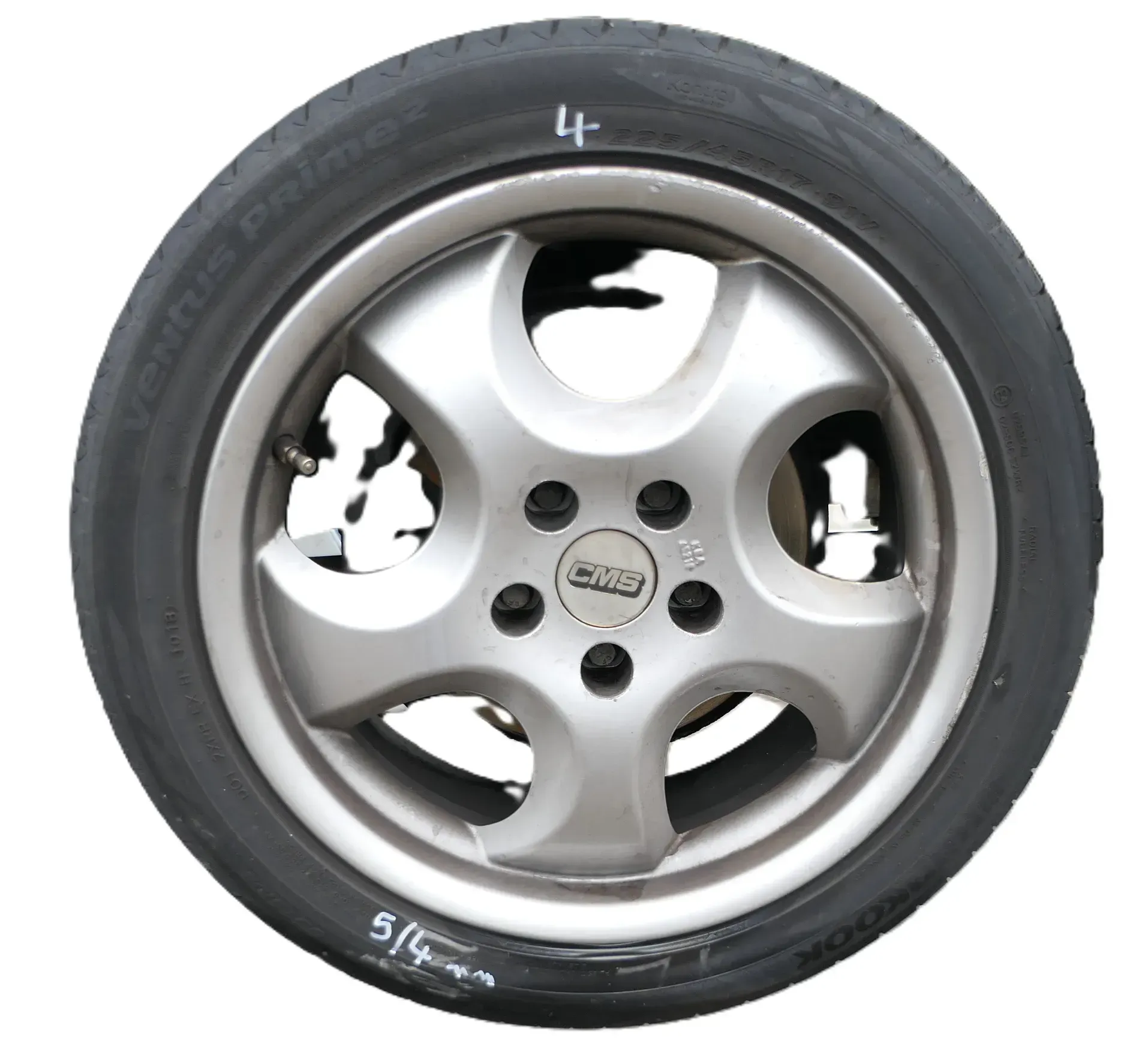 1x VW Passat 3C Golf Felge 225/45 R17 91V Alufelge Alu 01J 300 041 HX - Bild 1