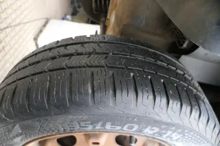 4x Polo 6R 9N Ibiza Felgen 185/60 R14 Winterreifen M+S 6jx15 ET38 Reifen 5-6,5mm - Bild 5