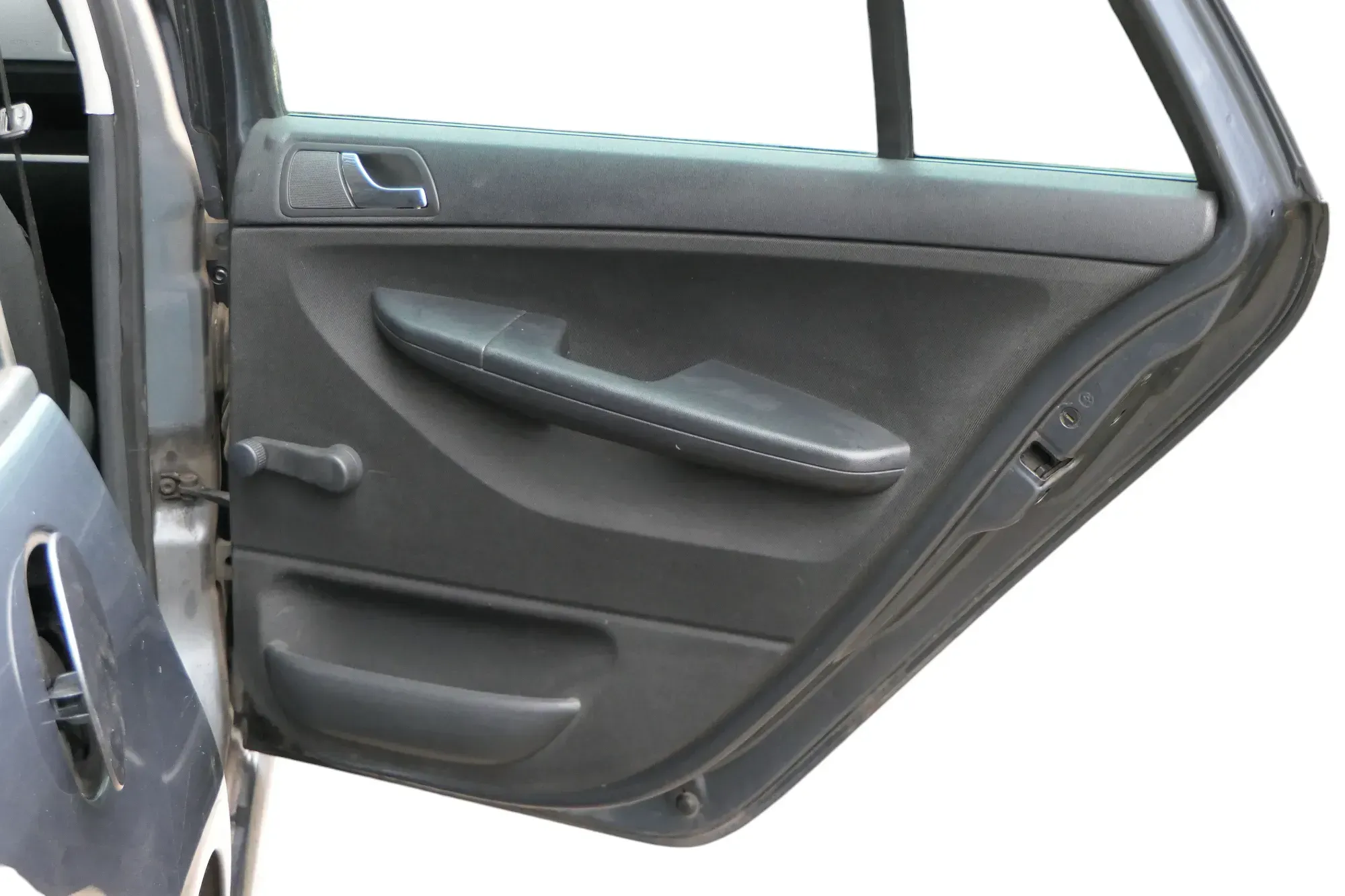 1x Fabia 6Y Kombi Türverkleidung Verkleidung Tür hinten rechts schwarz anthrazit - Bild 1