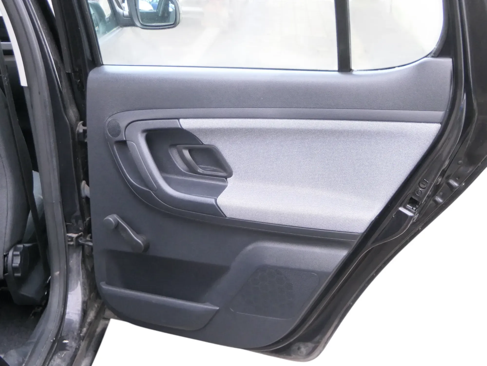 1x Skoda Fabia 5J Stufenheck Türverkleidung Verkleidung Tür hinten rechts Griff - Bild 1