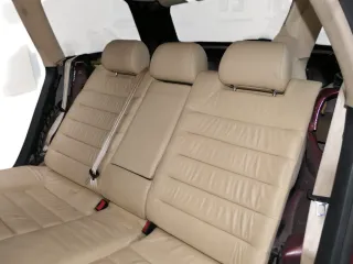 A6 4B Kombi Avant Rückbank Rücksitzbank Sitz Rücksitz Leder vanille gelb perlnap - Bild 4