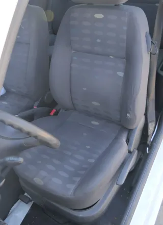 Seat Arosa VW Lupo Sitz vorn links Fahrersitz Höhenverstellung schwarz dunkel - Bild 1