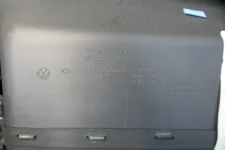 1x VW Polo 9N 9N3 Türverkleidung Verkleidung Tür vorne links  4/5-Türer dunkel - Bild 2