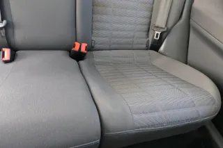 VW Polo 9N 9N3 Sitz Rückbank Sitzfläche Sitze 3 Punkt Gurt hinten blau OHNEKopfs - Bild 3