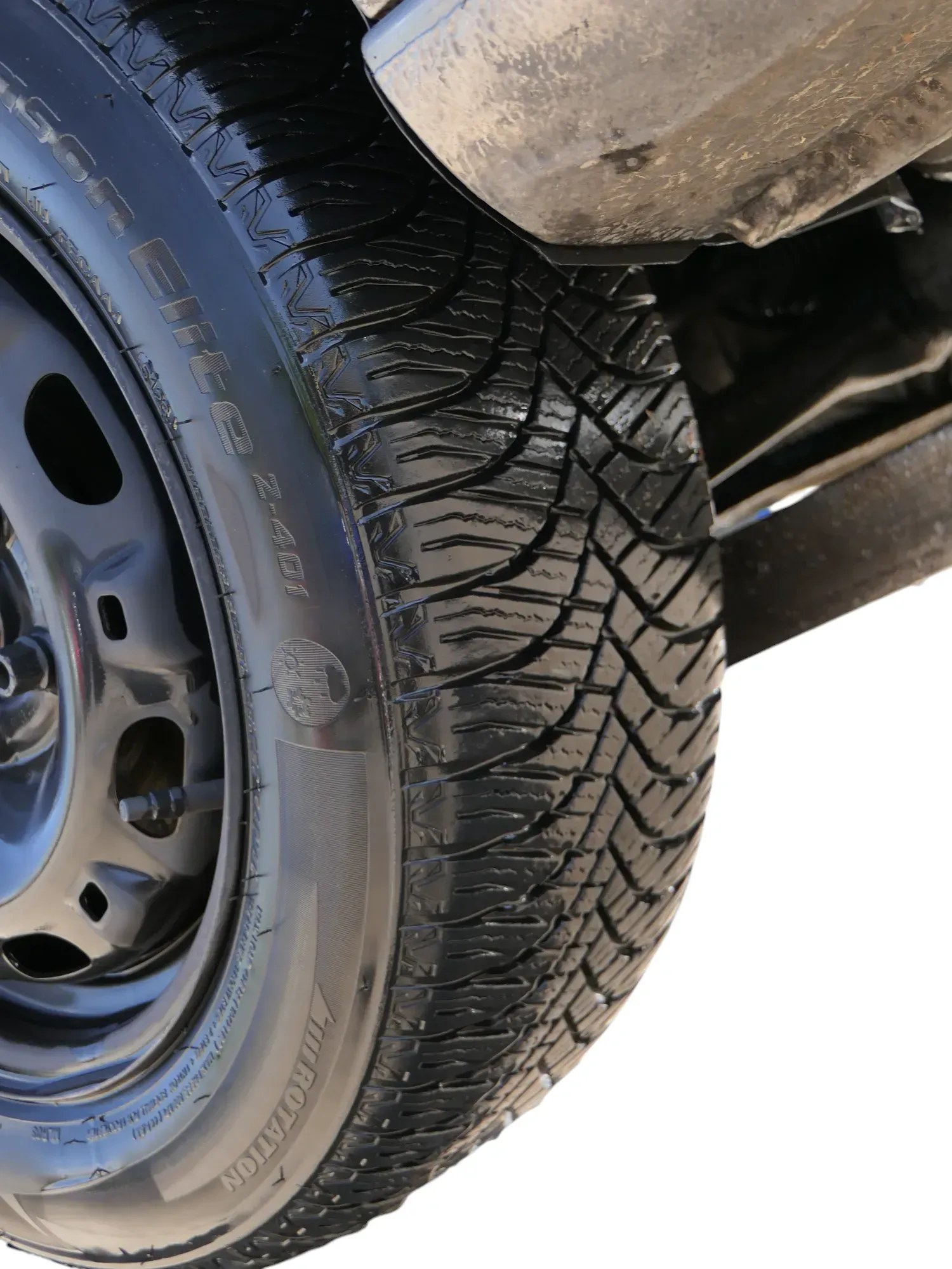 2x Polo 6R 9N Ibiza Felgen 185/60 R14 Allwetterreifen M+S 6jx15  Reifen 5-6,5mm - Bild 1