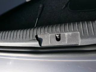 VW Golf 5 1K Limousine Stoßstange hinten Heckstoßstange grau LA7T - Bild 13