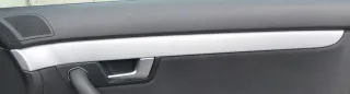 A4 8E B6 Dekor Leisten Türverkleidung Verkleidung Tür vorne +hinten ALU gebürste - Bild 6