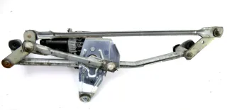 VW Passat 3C Wischermotor Motor Scheibenwischer vorne Gestänge 3C1955119 - Bild 2